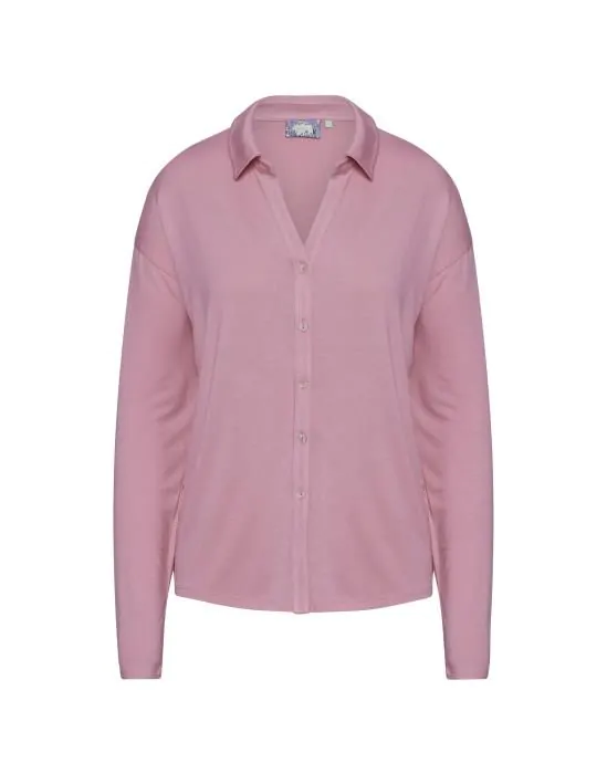 ESSENZA Kae Uni Flowering pink Top lange mouw M