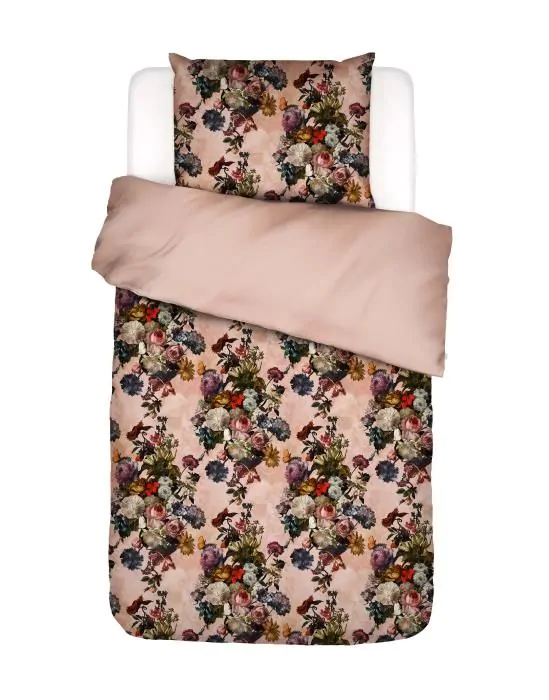 ESSENZA Karli Darling pink Dekbedovertrekset 140 x 220 cm