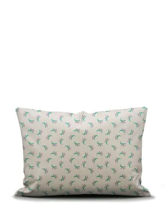 ESSENZA & CO Lily melody Tofu taupe Kussensloop 60 x 70 cm