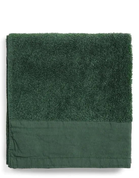 Marc O'Polo Linan Donkergroen Gastendoek 30 x 50 cm