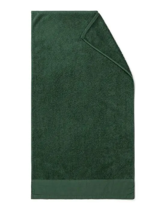 Marc O'Polo Linan Donkergroen Handdoek 70 x 140 cm