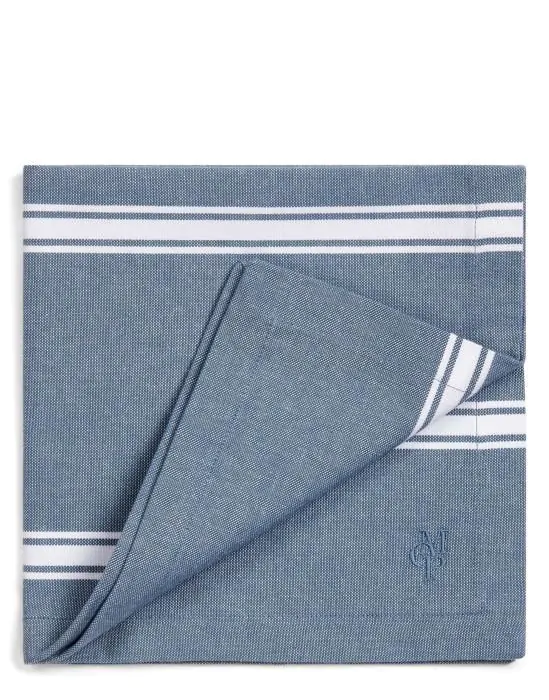 Marc O'Polo Lovon Smoke blue Servet 45 x 45 cm