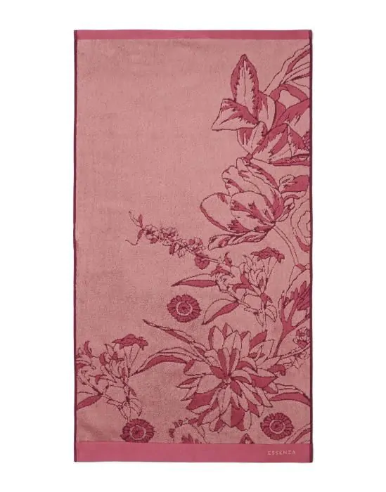 ESSENZA Malou Plum Handdoek 55 x 100 cm