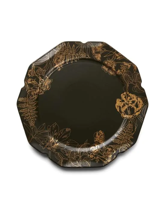 ESSENZA Masterpiece Donkergroen Onderbord 34 cm