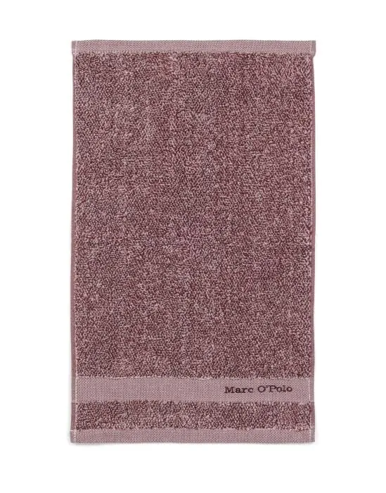 Marc O'Polo Melange Aubergine / Lavendel mist Gastendoek 30 x 50 cm