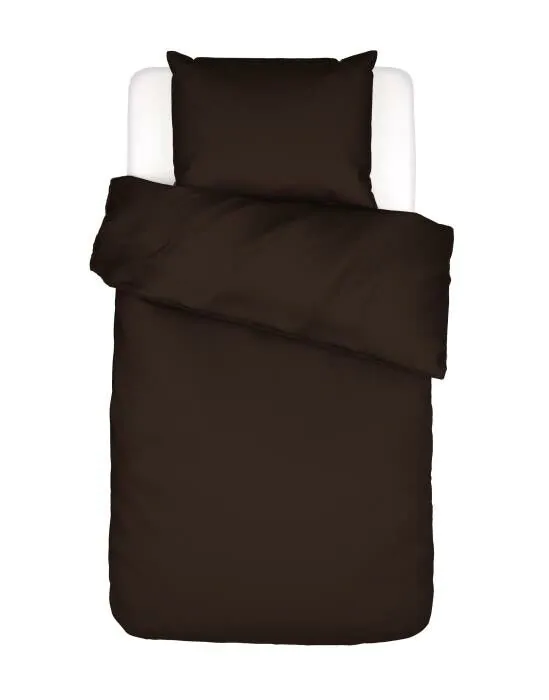 ESSENZA Minte Chocolate Dekbedovertrekset 140 x 220 cm