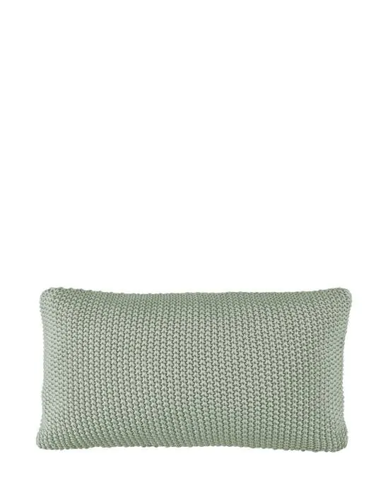 Marc O'Polo Nordic knit Garden green Sierkussen 30 x 60 cm