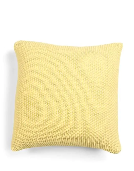 Marc O'Polo Nordic knit Pale Yellow Sierkussen 50 x 50 cm