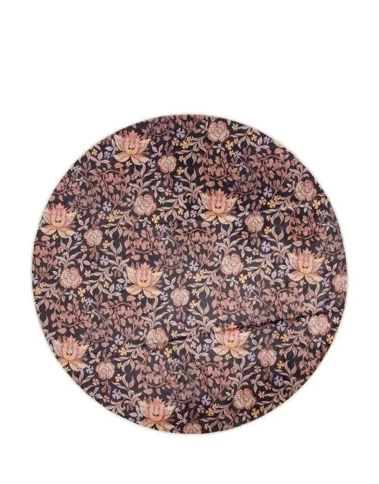ESSENZA Ophelia Nightblue Rond vloerkleed 180 cm