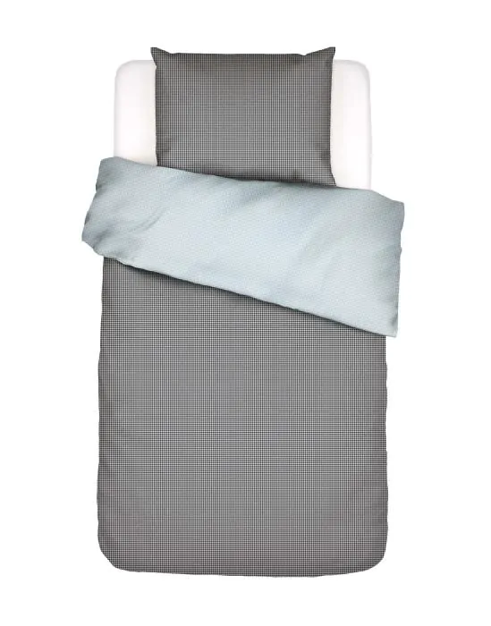 ESSENZA & CO Pied de cool Zwart Dekbedovertrekset 140 x 220 cm