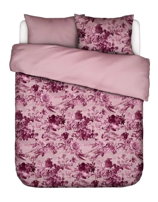 ESSENZA Rosemary Spot on pink Dekbedovertrekset 240 x 220 cm