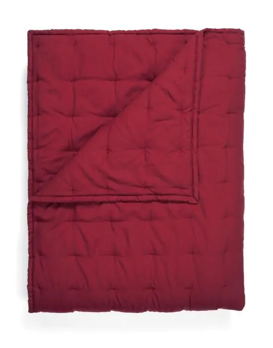 ESSENZA Ruth Wijnrood Plaid 150 x 200 cm