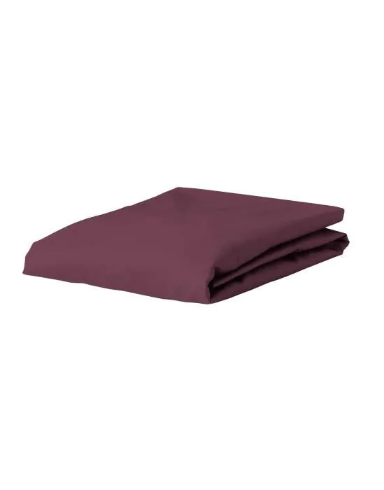 ESSENZA Satin Marsala Hoeslaken 80 x 200 cm