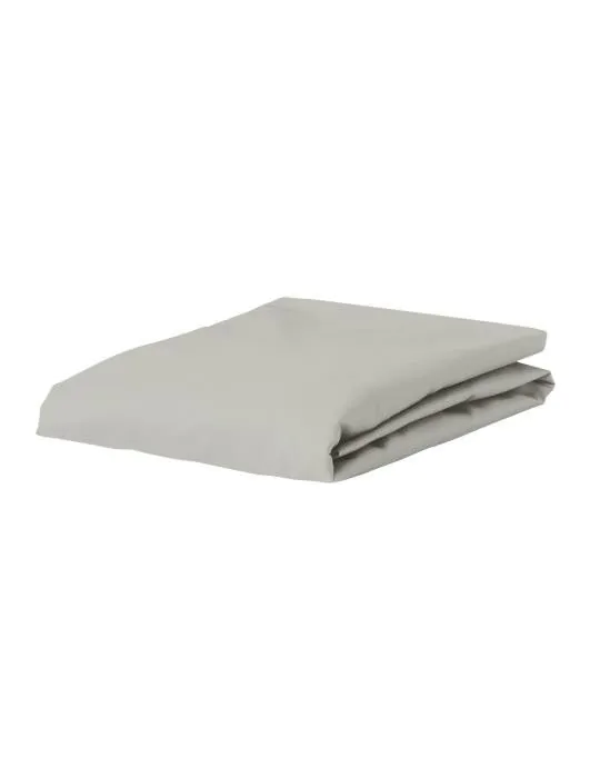 ESSENZA Satin Zilver Hoeslaken 80 x 200 cm