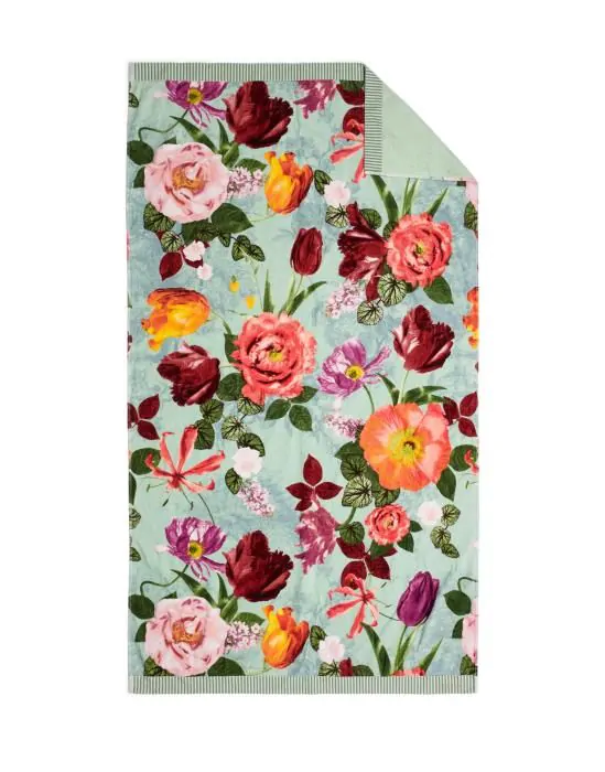 ESSENZA Scarlett Sage green Strandlaken 100 x 180 cm