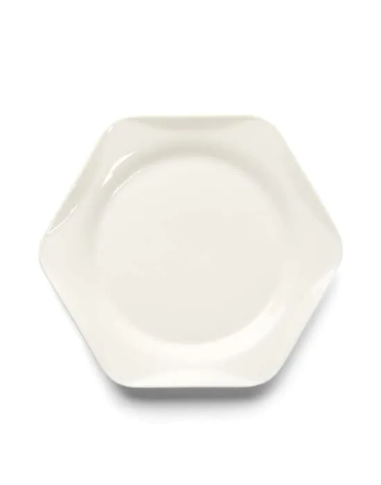 ESSENZA Sculpture Off white Gebaksbord 17 cm