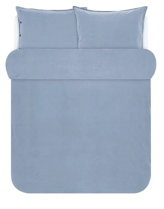 Marc O'Polo Senja Blauw Dekbedovertrekset 200 x 220 cm