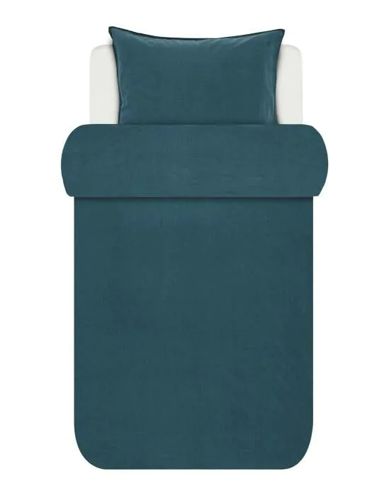 Marc O'Polo Senja Deep blue Dekbedovertrekset 140 x 220 cm