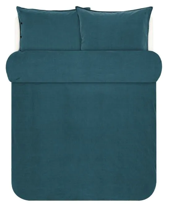 Marc O'Polo Senja Deep blue Dekbedovertrekset 260 x 220 cm