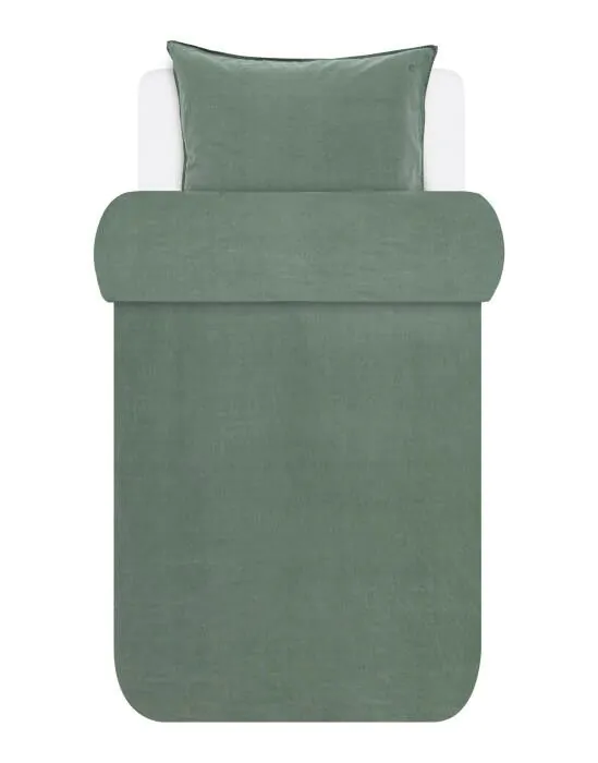 Marc O'Polo Senja Groen Dekbedovertrekset 140 x 220 cm