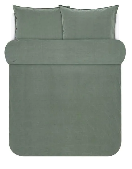 Marc O'Polo Senja Groen Dekbedovertrekset 200 x 220 cm