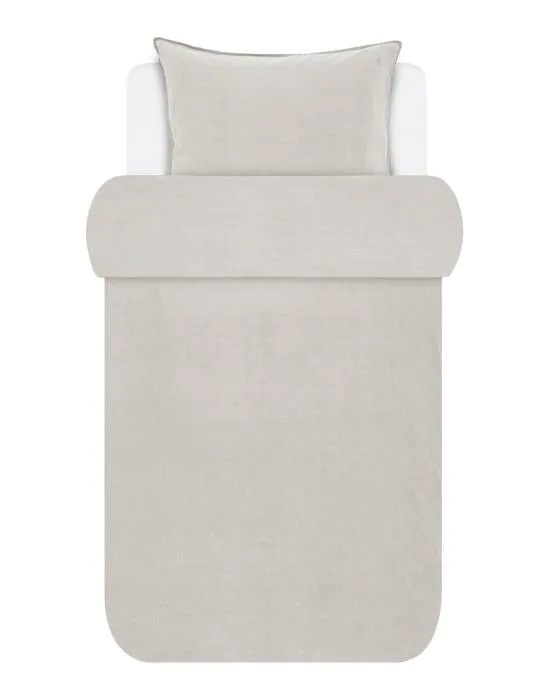 Marc O'Polo Senja Soft oatmeal Dekbedovertrekset 140 x 220 cm