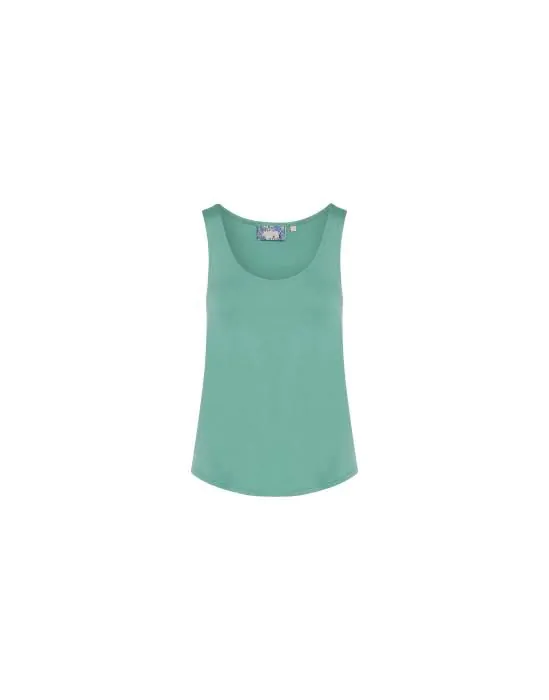 ESSENZA Shelby Uni Easy green Top mouwloos XL
