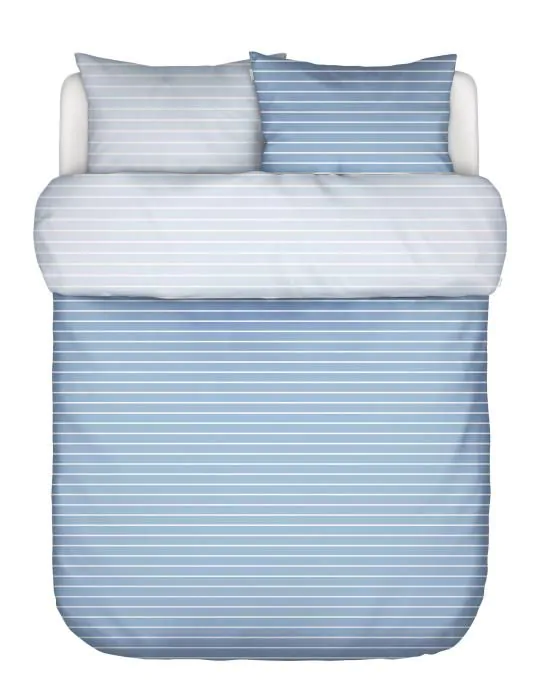 Marc O'Polo Thyra Denim blue Dekbedovertrekset 260 x 220 cm