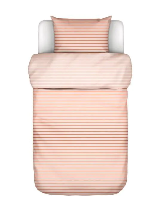 Marc O'Polo Thyra Flame Dekbedovertrekset 140 x 220 cm