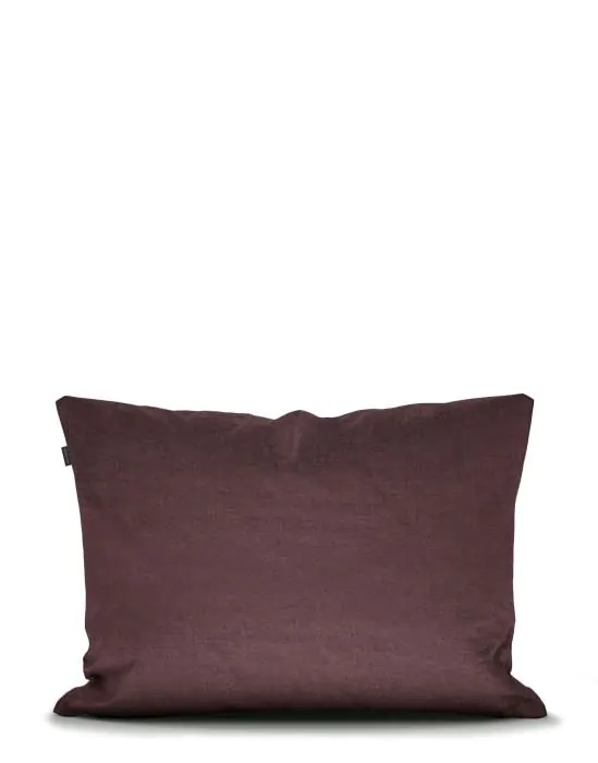 Marc O'Polo Valka Aubergine Kussensloop 60 x 70 cm