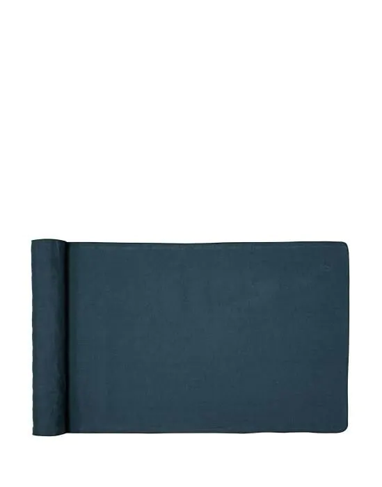 Marc O'Polo Valka Indigo blauw Tafelloper 40 x 150 cm
