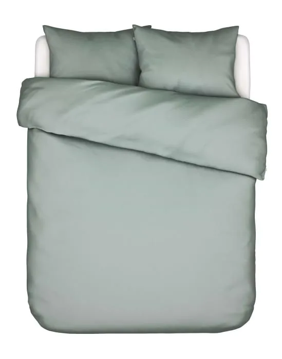 ESSENZA Zeva Dusty green Dekbedovertrekset 200 x 220 cm