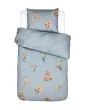 ESSENZA Annebella Zen blue Dekbedovertrekset 140 x 220 cm