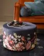 ESSENZA Anneclaire Indigo blue Pouf