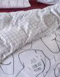 COVERS & CO Ass If Wit Dekbedovertrekset 240 x 220 cm