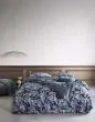 ESSENZA Bernice Darkest blue Dekbedovertrekset 260 x 220 cm