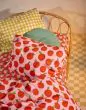 ESSENZA & CO Berry special Oranje Hoeslaken 140 x 200 cm