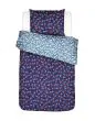 ESSENZA & CO Blooming Ballet marine blue Dekbedovertrekset 140 x 220 cm