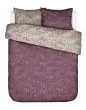 ESSENZA Camille Plum wine Dekbedovertrekset 240 x 220 cm