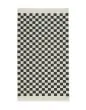 Marc O'Polo Checker Antraciet Handdoek 70 x 140 cm