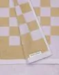 Marc O'Polo Checker Lila Handdoek 70 x 140 cm