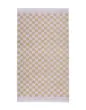 Marc O'Polo Checker Lila Handdoek 70 x 140 cm