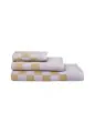 Marc O'Polo Checker Lila Handdoek 70 x 140 cm