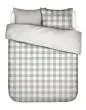 ESSENZA Chess Dusty green Dekbedovertrekset 200 x 220 cm