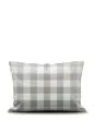 ESSENZA Chess Dusty green Kussensloop 60 x 70 cm
