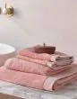 ESSENZA Connect Organic Lines Rose Handdoek 70 x 140 cm