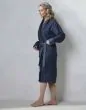 ESSENZA Connect Organic Uni Blauw Badjas XS