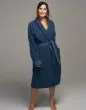 ESSENZA Connect Organic Uni Blauw Badjas XS