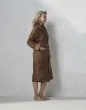 ESSENZA Connect Organic Uni Leather brown Badjas XS