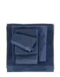 ESSENZA Connect Organic Uni Blauw Gastendoek 30 x 50 cm